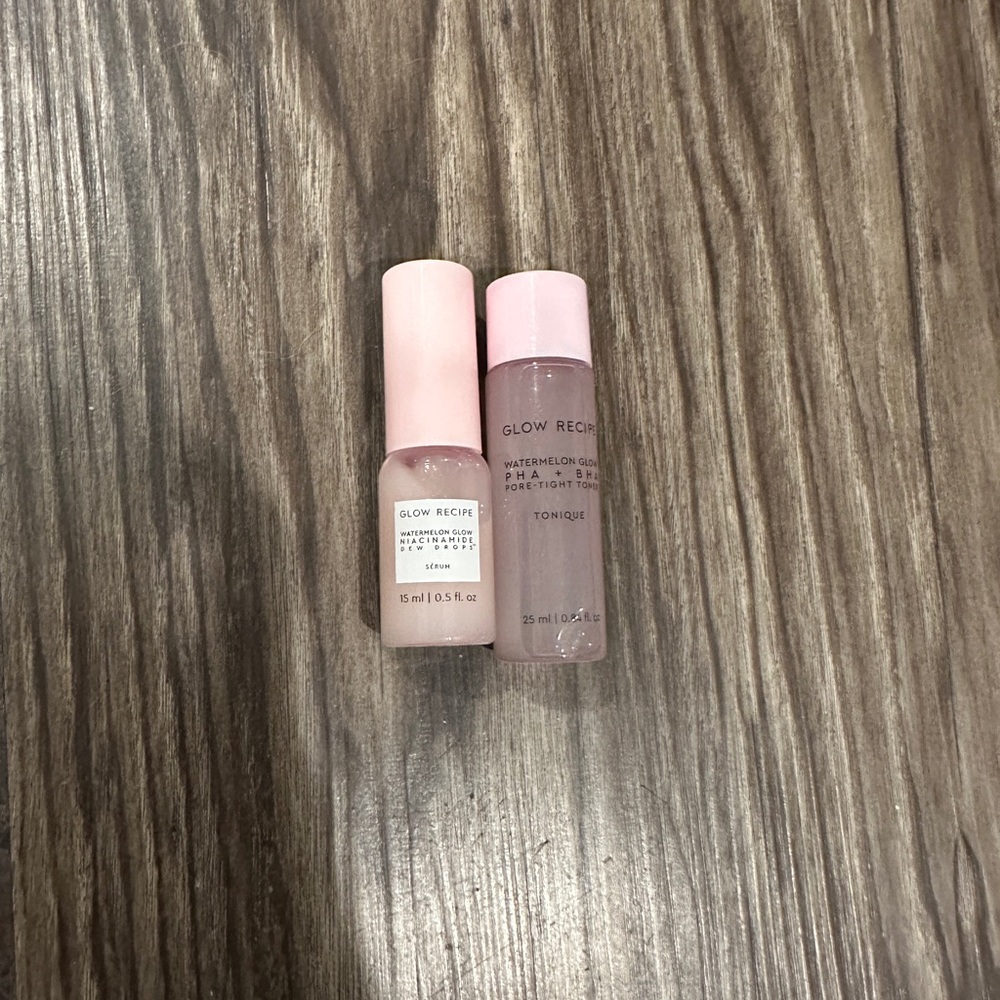 Glow Recipe Dew Drops and Tonique Pore Tight Toner